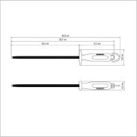 Chaira Tramontina Century Com Haste Em Aço Carbono E Cabo De Polipropileno 10" Tramontina - 2