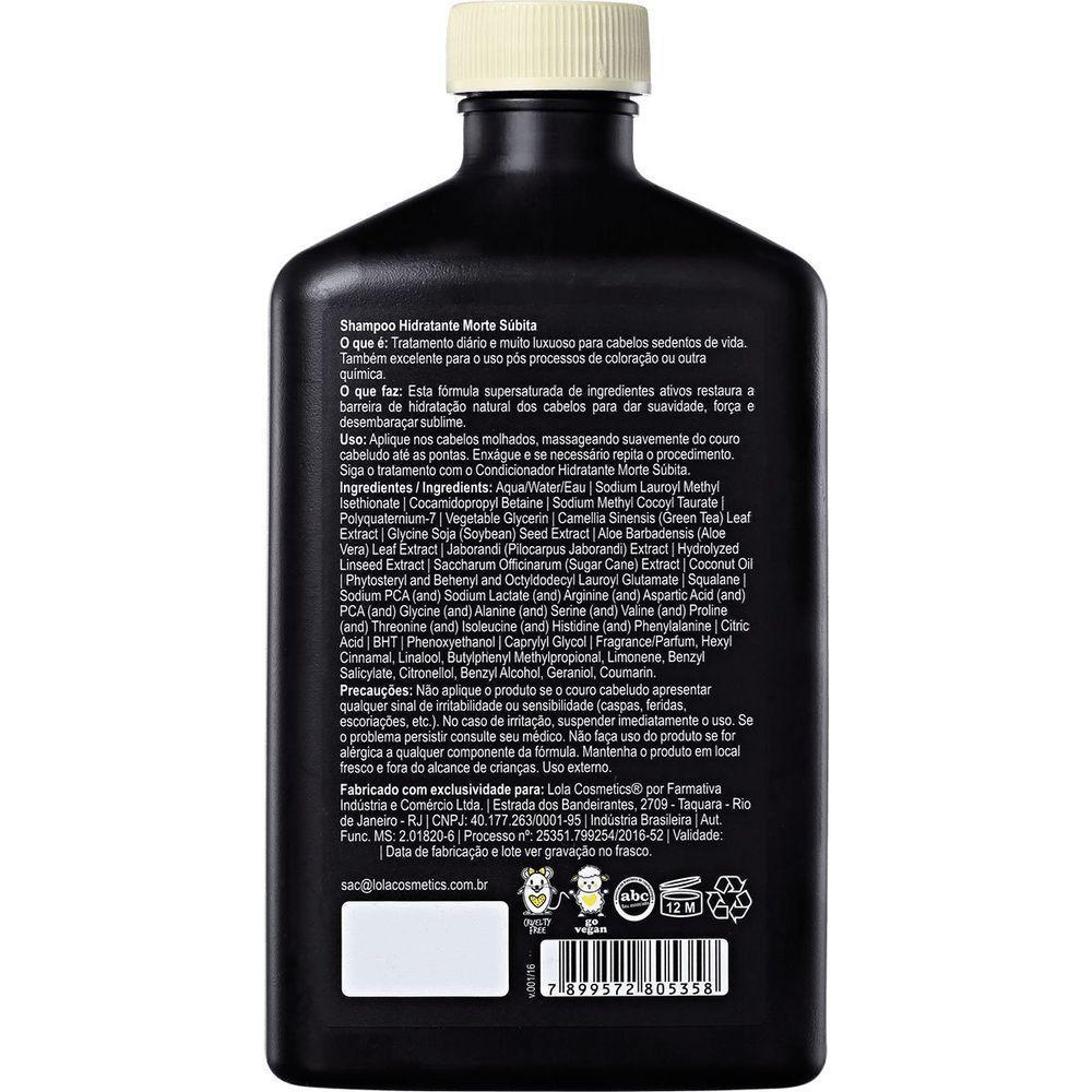 Shampoo Hidratante Lola Cosmetics Morte Súbita 250Ml - 2