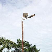 Suporte Barra Para Luminaria Solar Parede Iluminaçao 5 Un Po - 5