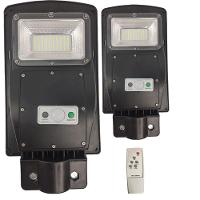 Luminaria Solar Poste 60W Led Rua Kit 2 Und - 1