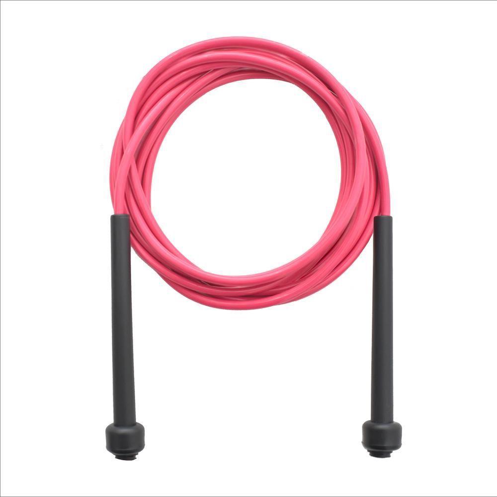 Corda de Pular Basic Em Pvc Rosa 2,85m - 3