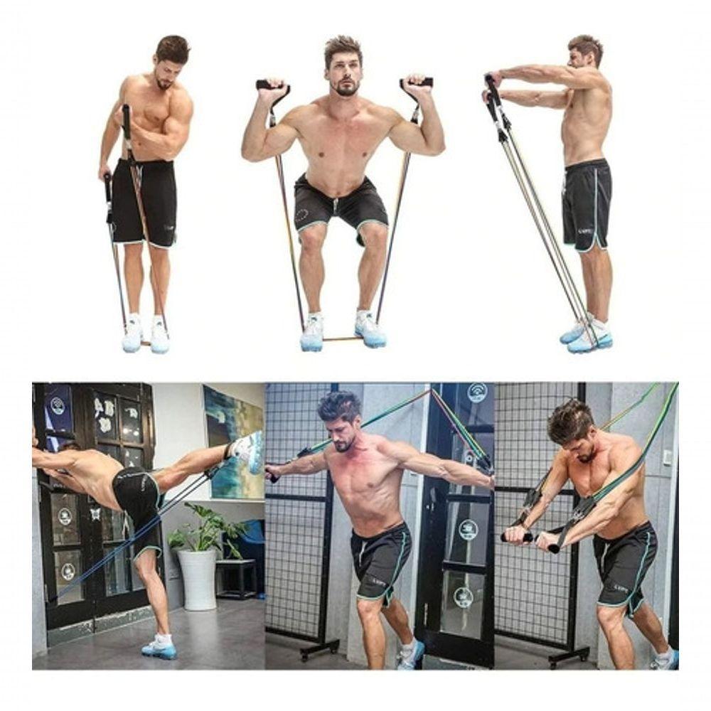 Elástico Apoio Para Treino Crossfit Adutor Academia Fit Pés - 2