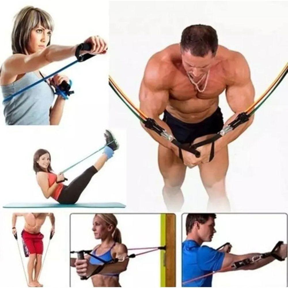 Elástico Apoio Para Treino Crossfit Adutor Academia Fit Pés - 6