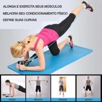 Elástico Apoio Para Treino Crossfit Adutor Academia Fit Pés