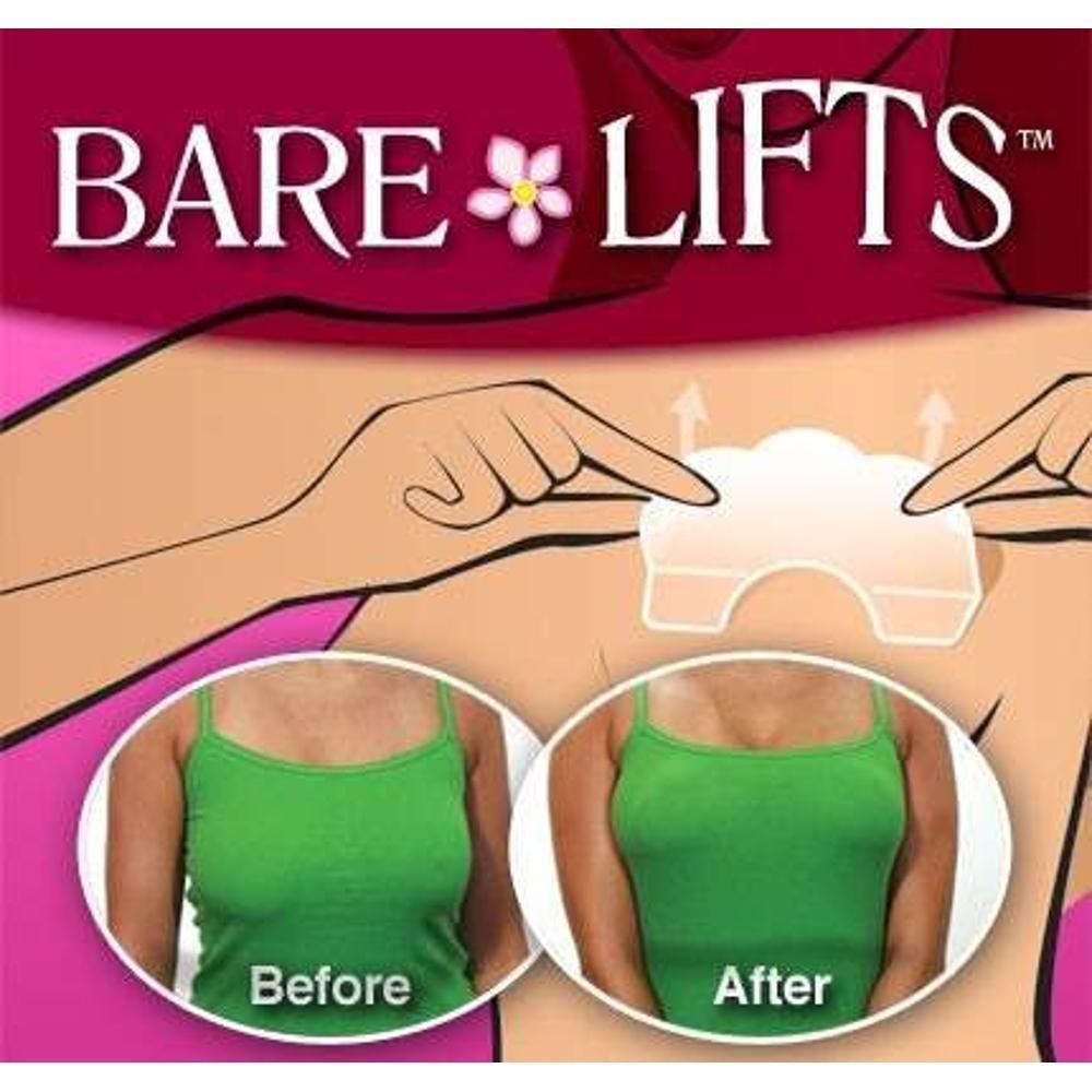Adesivos Levanta Seios Bare Lifts - Kit Com 10 Adesivos 5 Pares - 3