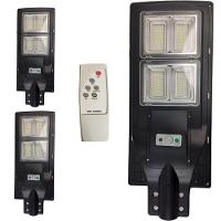 Luminaria Solar 240W Led Poste 3 Und Sensor Controle Refleto - 2