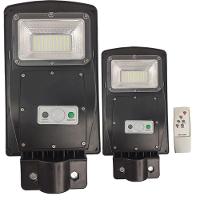 Luminaria Solar Poste 2 Unds 60w Led Controle Rua E Jardins - 1