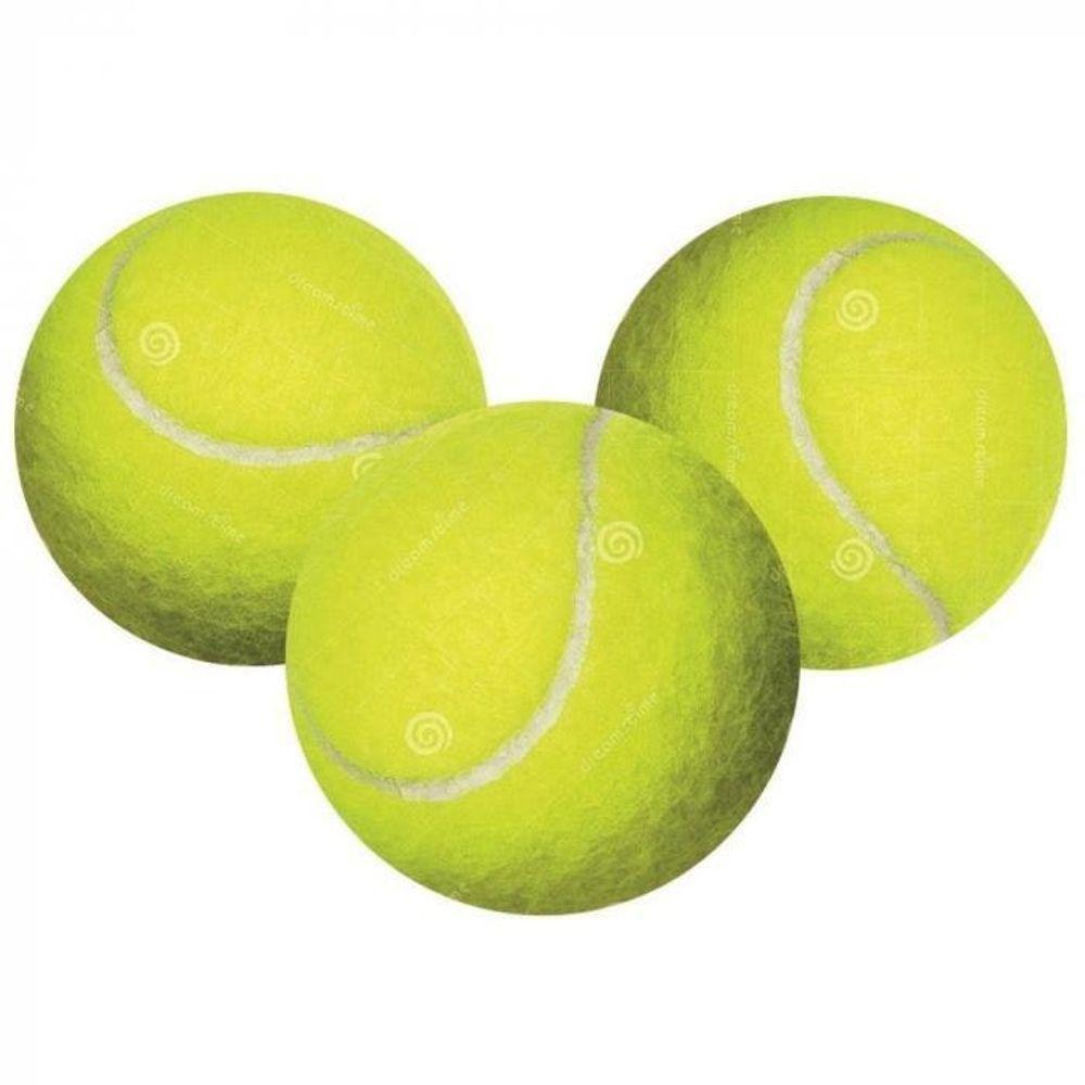 Bola De Tênis Pacote Com 3 Unidades Atacado . - 1
