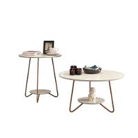 Jogo De Mesa Centro E Lateral Home Off White - 3