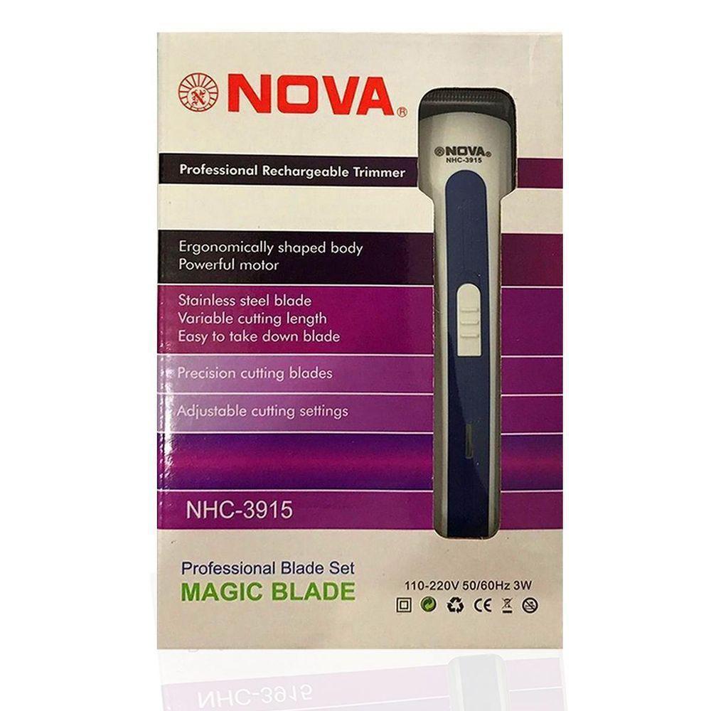 Maquina Aparador Elétrico Nova Bivolt Perna Barba 110V/220V - 2