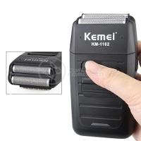 Maquina Barbear Kemei 1102 Barbeador Aparador Bivolt Sem Fio - Presente Dia Dos Namorados Nº2