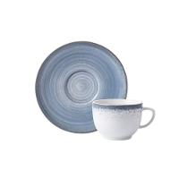 Aparelho De Jantar 30 Peças Esfera Azul Celeste Schmidt - 3