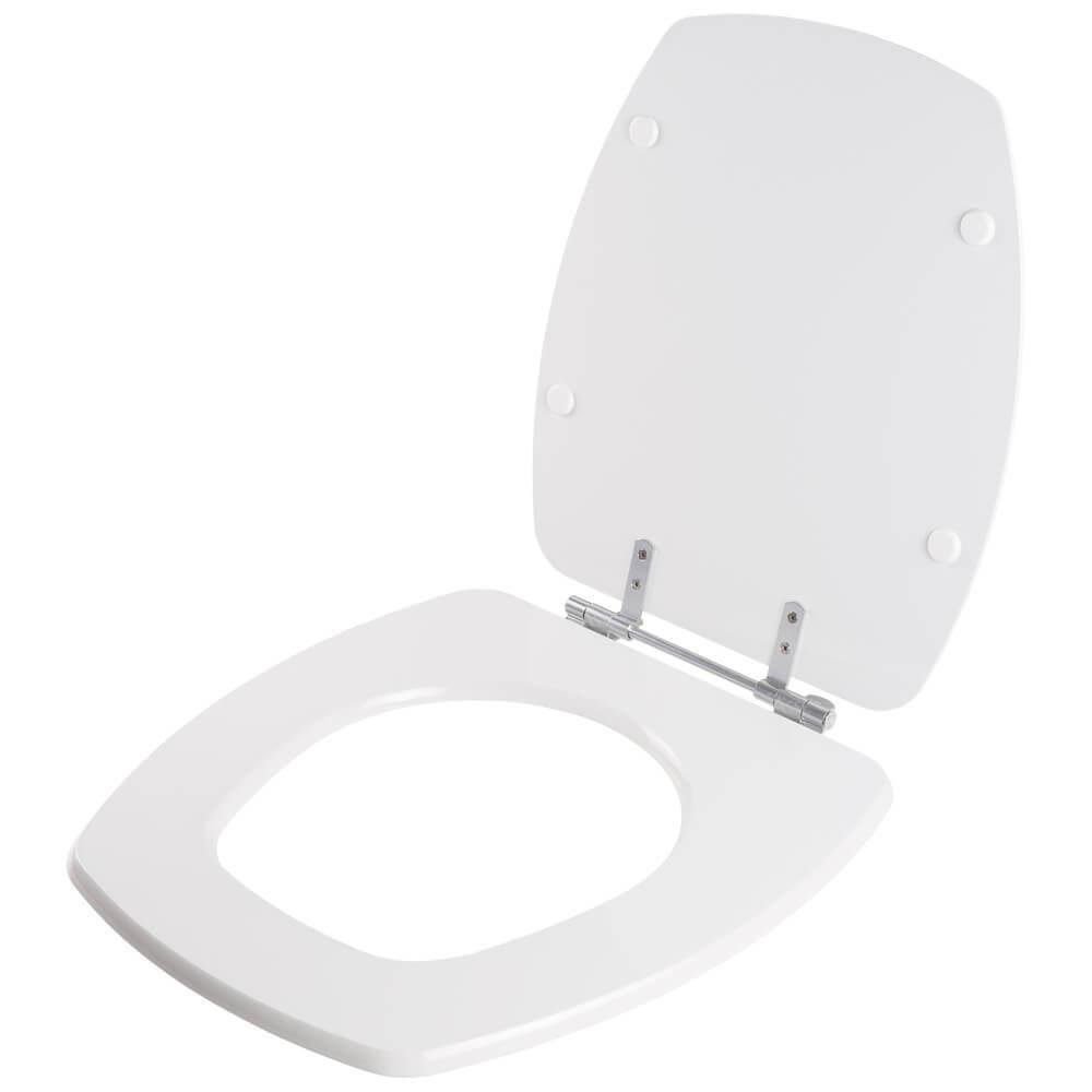 Tampa de Vaso Poliéster Iris Branco para Bacia Onix - 2