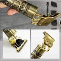 Máquina Corta Cabelo Recarregável Barbeador Barba Bigode - 2