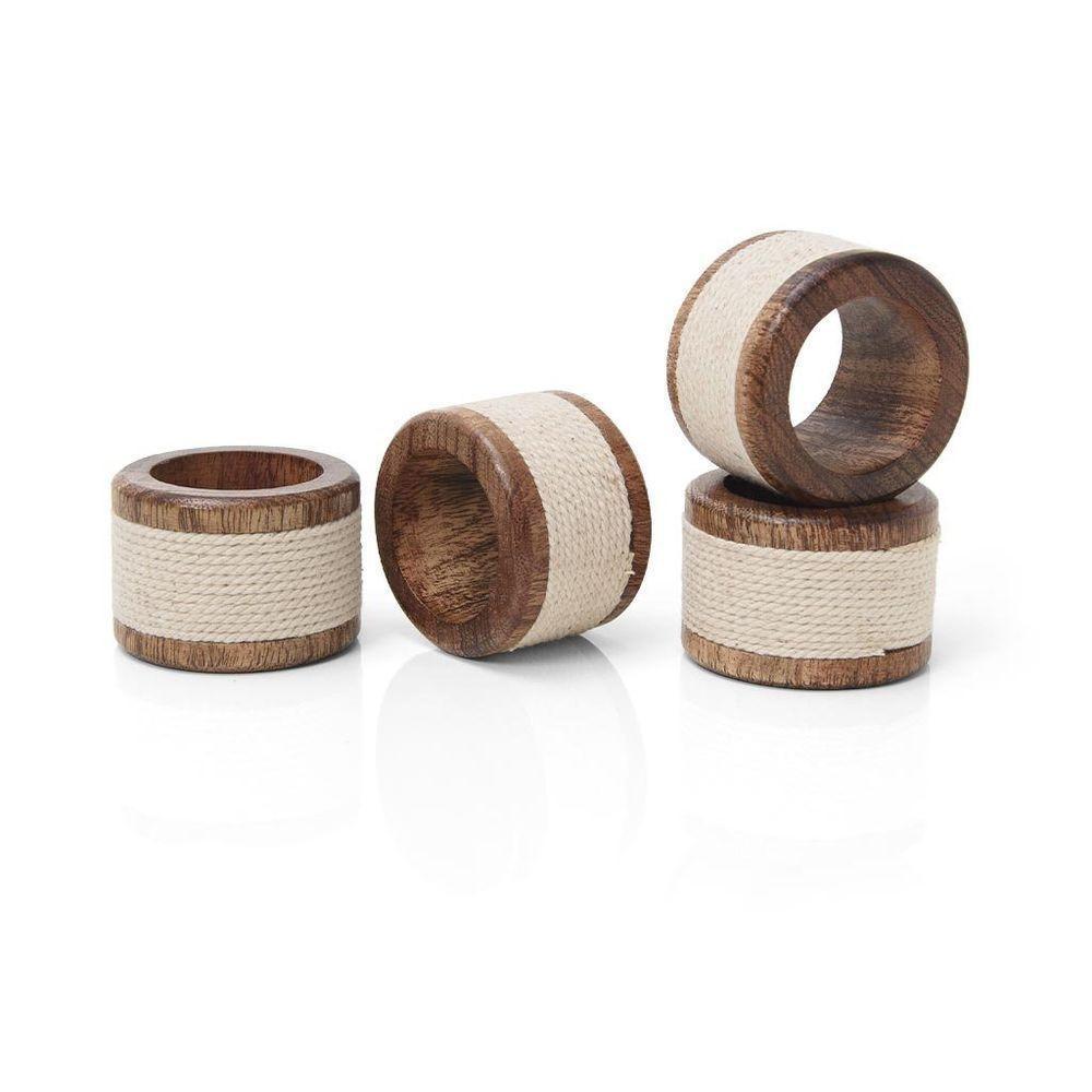 Argola De Guardanapo Copa E Cia 4 Pçs Complement Fortaleza - 1