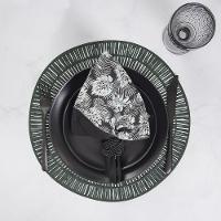 Argola De Guardanapo Copa E Cia 4 Pçs Traccia Preto - 11