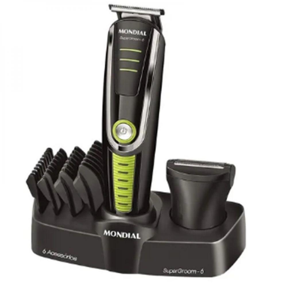 Máquina Corta Cabelo Mondial Super Groom Cortador Barbeador - 1