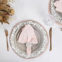 Argola De Guardanapo Copa E Cia 4 Pçs Traccia Pérola - 2