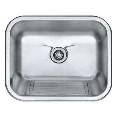 Cuba Tanque de Aço Inox Escovado 1mm C100 55x45x22,5 cm