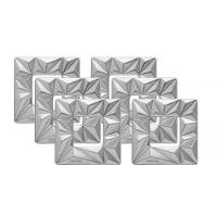 Conjunto De Argolas Para Guardanapo Prisma Tramontina Em Aço Inox 6 Peças Tramontina - 1