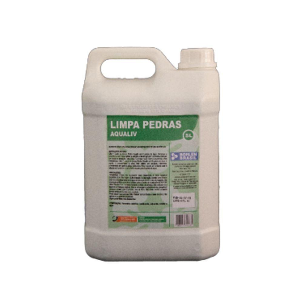 Limpa Pedras Aqualiv Limpador Detergente Limpeza Pesada 5l - 1