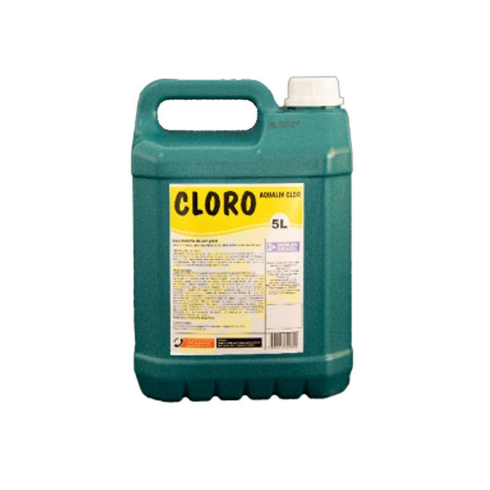 Cloro Líquido Aqualiv Clor Sujeira Mármores Fungicida 5l - 1