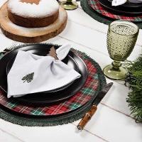 Argola De Guardanapo Copa E Cia 4 Peças Christmas árvore De Natal - 5