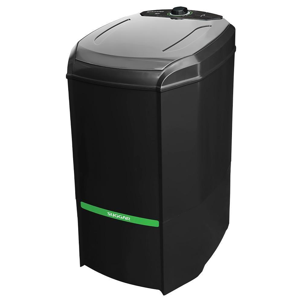 Tanquinho Semiautomático Suggar Lavamax Eco 10Kg Preta - 1