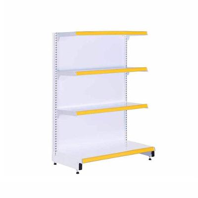 Gôndola New Plus 4 Níveis 40x30 Ponta 1,40m Amarelo SA Gôndolas