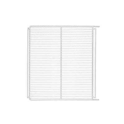 Kit - 1 Prateleira Branca Visa Vn44 Vb40 + 4 Ganchos Suporte - Metalfrio