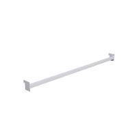 Régua De Aço Carbono 91cm Branco Para Gôndola Sa Gôndolas - 1