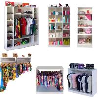 Kit 7 Expositores para Loja Colméia Nicho Balcão e Arara - 11