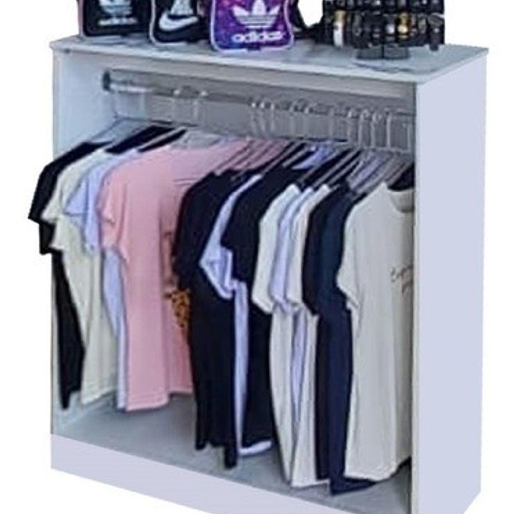 Kit 6 Expositores de Loja Colméia Nicho Balcão Arara Branco - 7