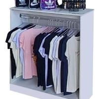 Kit 6 Expositores de Loja Colméia Nicho Balcão Arara Branco - 7