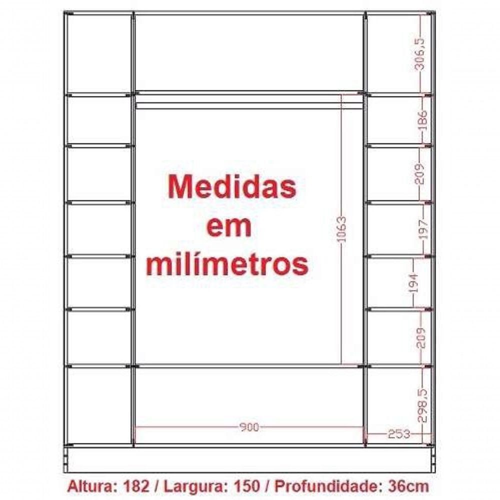 Expositor Colméia Armário Arara Balcão Loja Roupa 9 Peças - 5