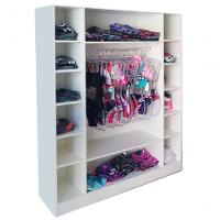 Expositor Colméia Armário Arara Balcão Loja Roupa 9 Peças - 6