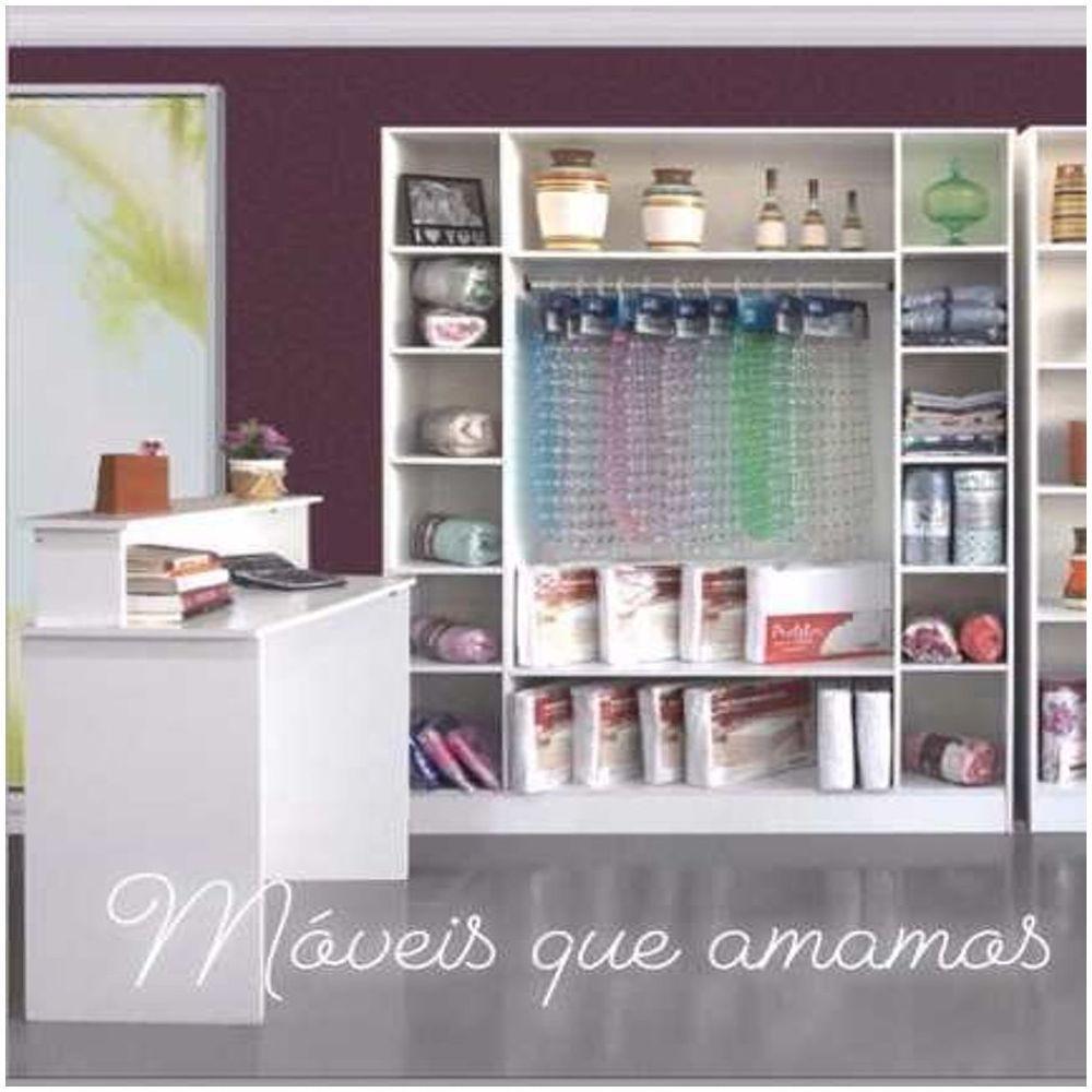 Expositor de Roupa Cabide Arara Balcão de Atendimento Magia - 2