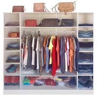 Expositores Loja Roupa Colméia Cabideiro Arara 4 Peças Magia - 9