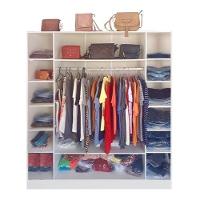 Expositor Colméia Armário Arara Balcão Loja Completa Branco - 6