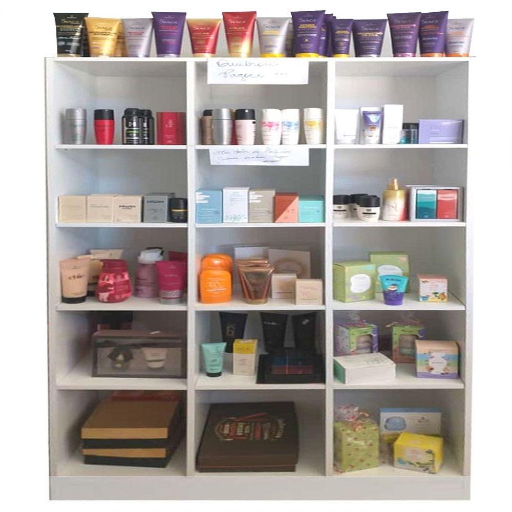 Expositor Colméia Armários Balcão Arara 4 Peças - 5