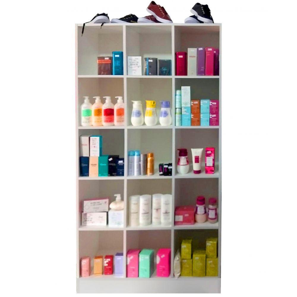 Expositor Balcão de Atendimento Balcão Arara Provador 4 Peça - 8