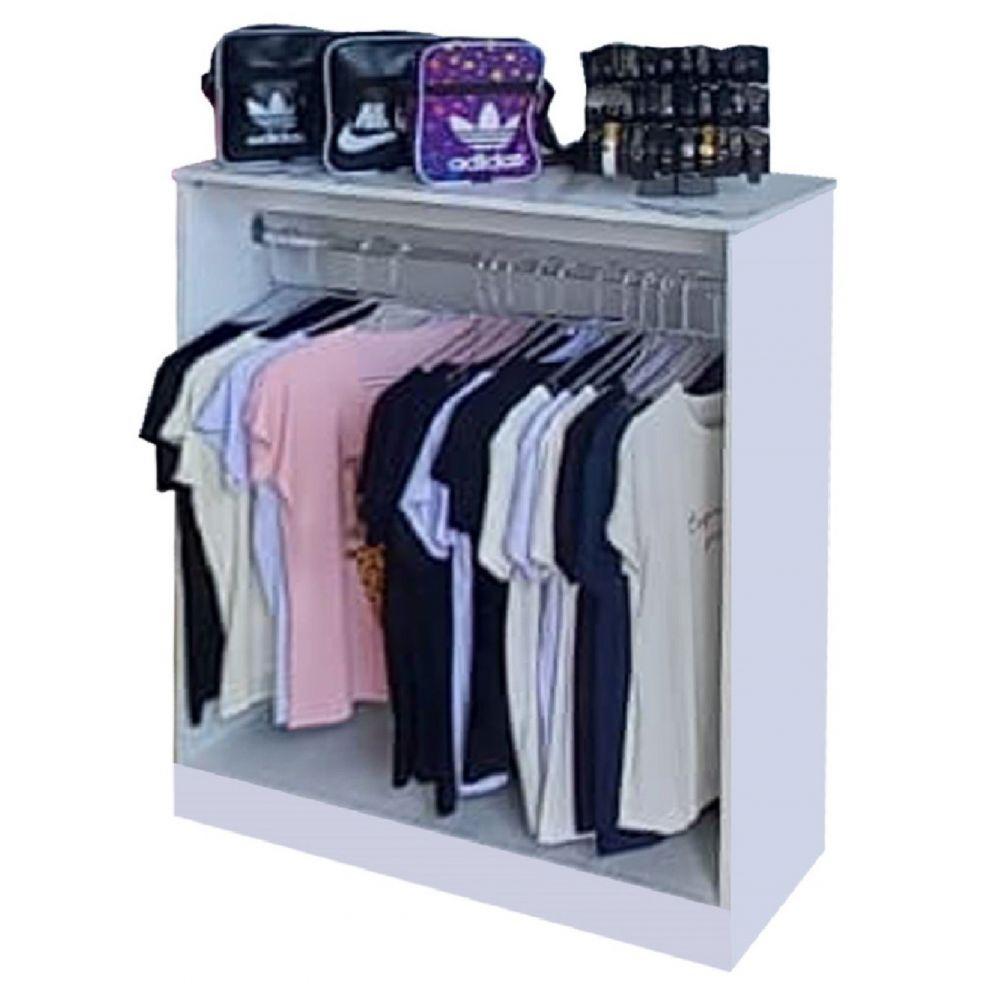 Expositores Colméia Cabideiro e Balcão de Arara 4 Peças - 3