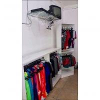 Expositores Colméia Cabideiro e Balcão de Arara 4 Peças - 5