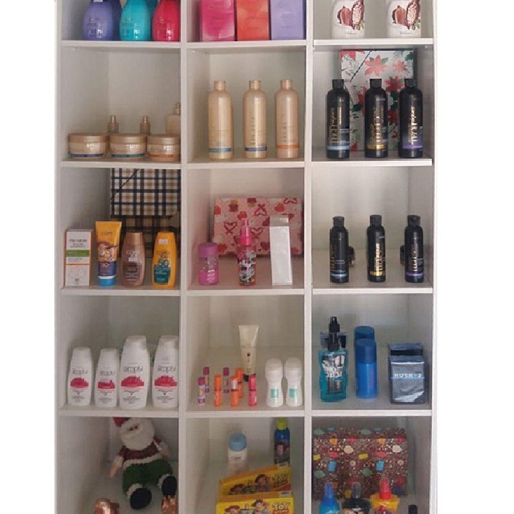 Kit Expositor com Colméias Estante e Balcão com Gaveta 5 Pçs - 3