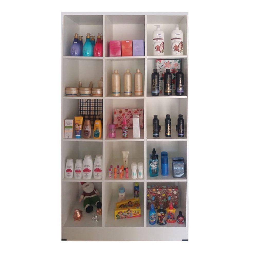 Kit Expositor com Colméias Estante e Balcão com Gaveta 5 Pçs - 6