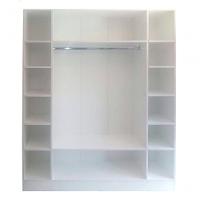 Kit Armário Colméias Cabideiro Provador e Estante Prateleira - 7