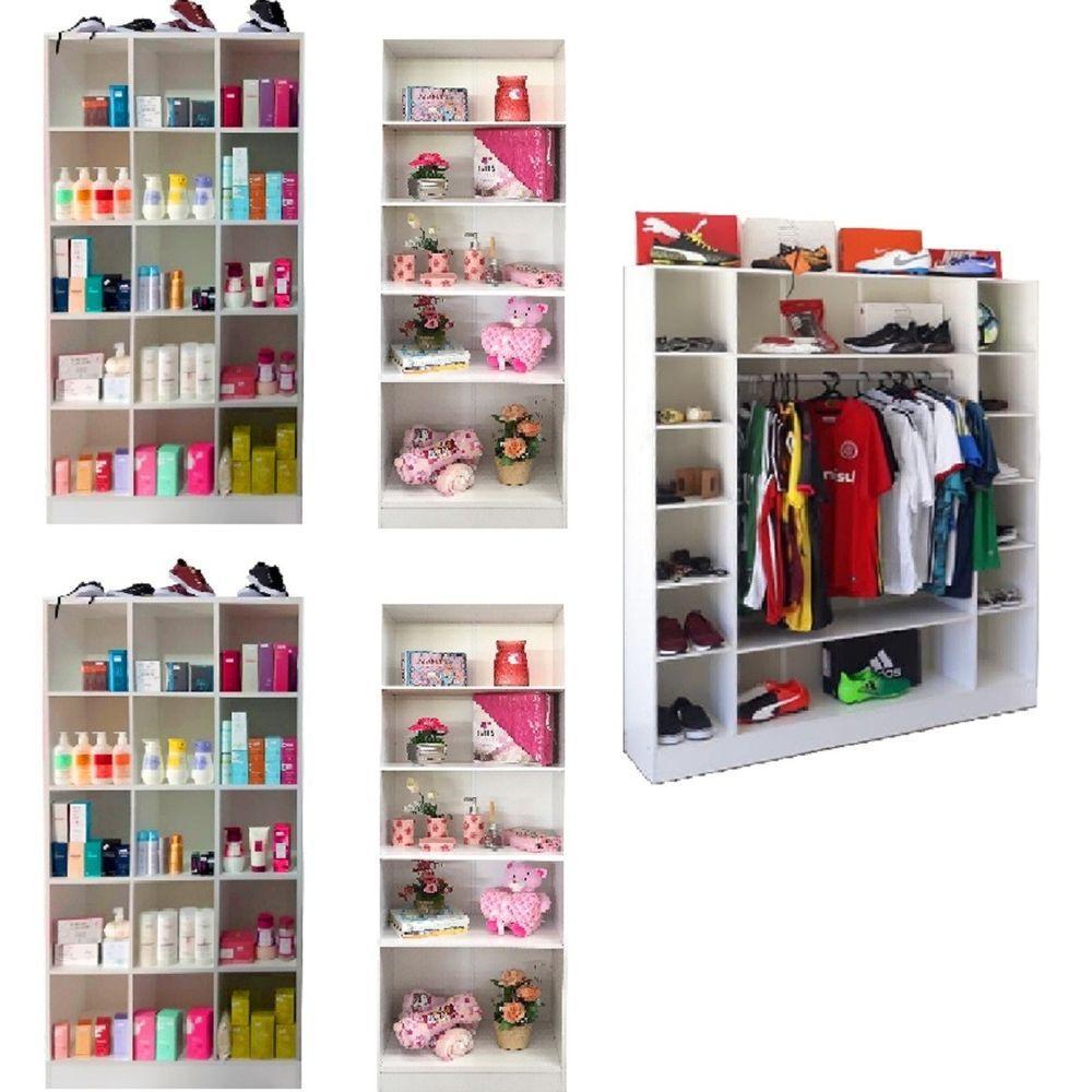 Expositores Lojas Kit Colméias Estantes e Cabideiro Magia - 7