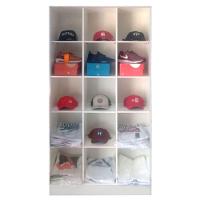 Kit Expositor com Colméias Estante Cabideiros e Balcões