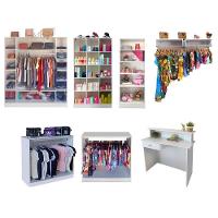 Kit Expositor com Colméias Estante Cabideiros e Balcões - 8