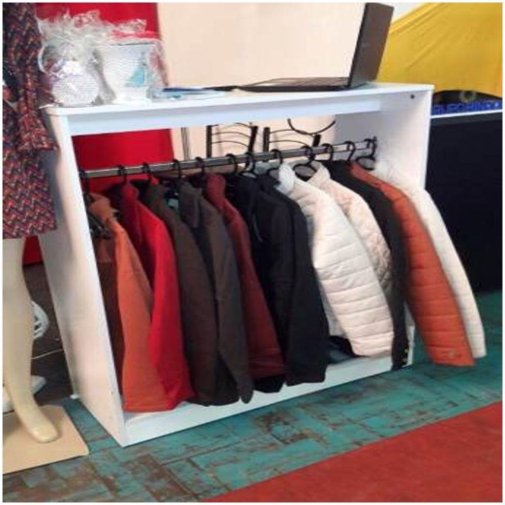 Kit Expositor Colméias 15 Nichos Balcão Arara e Atendimento - 8